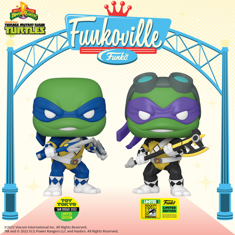 TMNT - Power Rangers - Funko