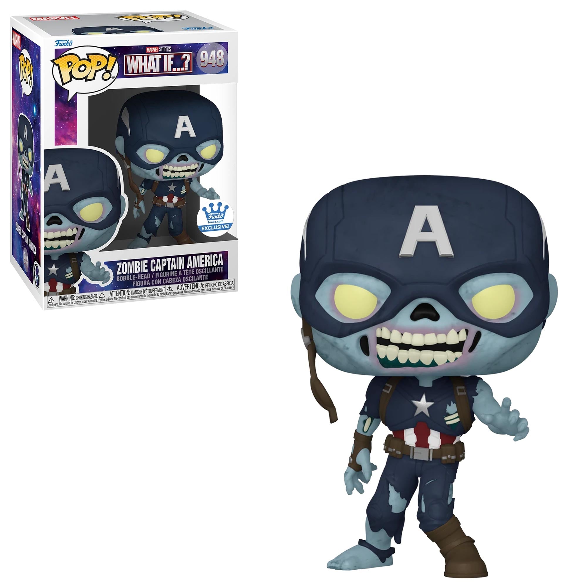 zombie captain america funko pop