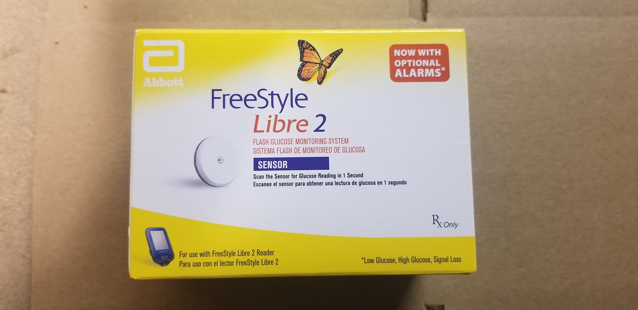 Sensor Kit Glucose Flash Freestyle Libre 2 Pro 14 Day 2 Pack For 28 Pans Pro