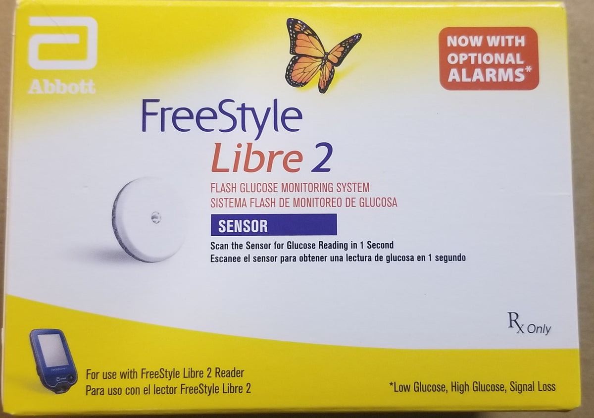 Sensor Kit, Glucose Flash Freestyle Libre 2 Pro 14 Day Pans Pro