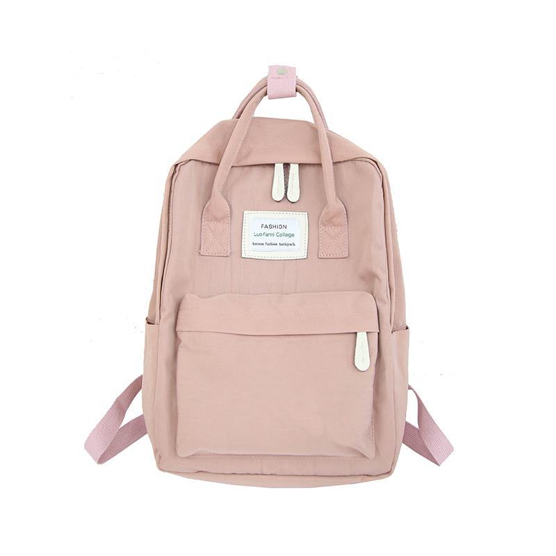 light pink backpack for school