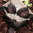 2018 Sexy Underwear Women Bra Set Lingerie Set Luxurious Vintage Lace Embroidery Push Up Bra And