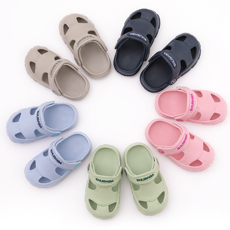 baby shoes with holes