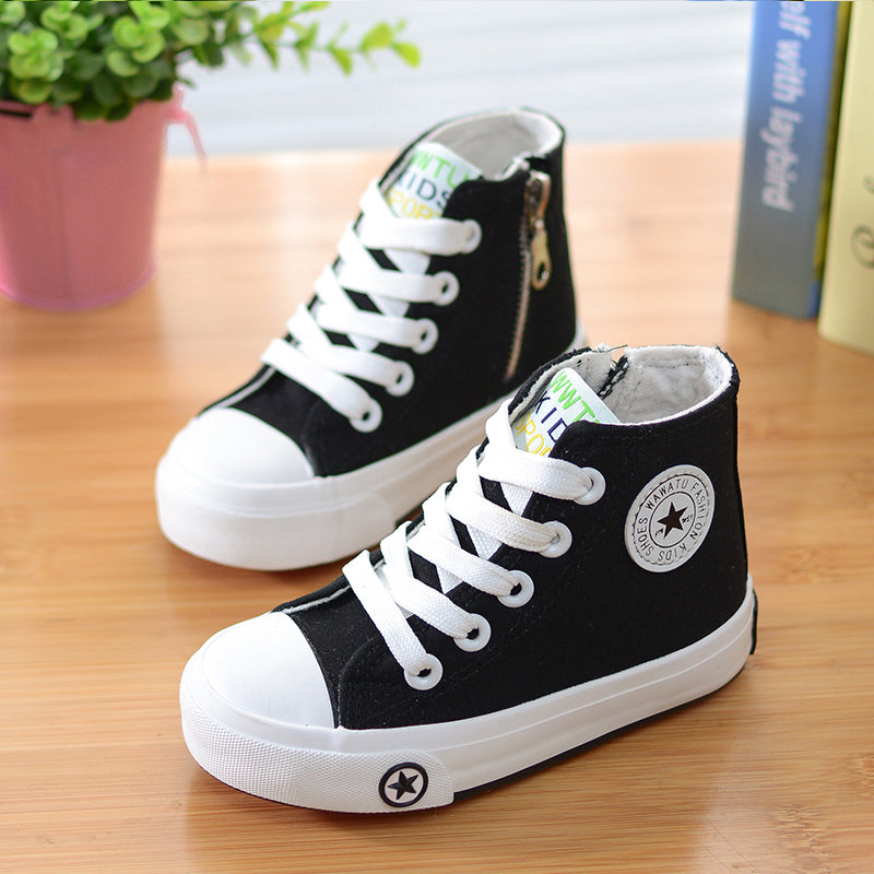 autumn child canvas shoes white 