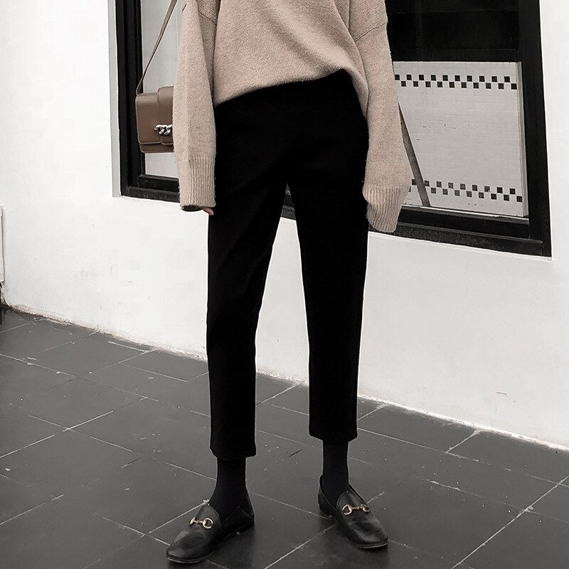 pencil ankle pants