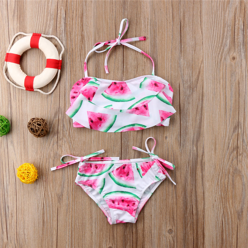 girls watermelon bikini