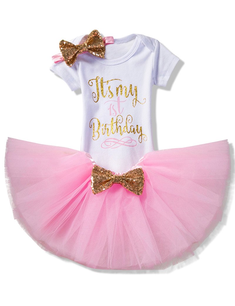 Baby Girl 1st Birthday Outfits Brand Baby Tutu Dresses Toddler Girl