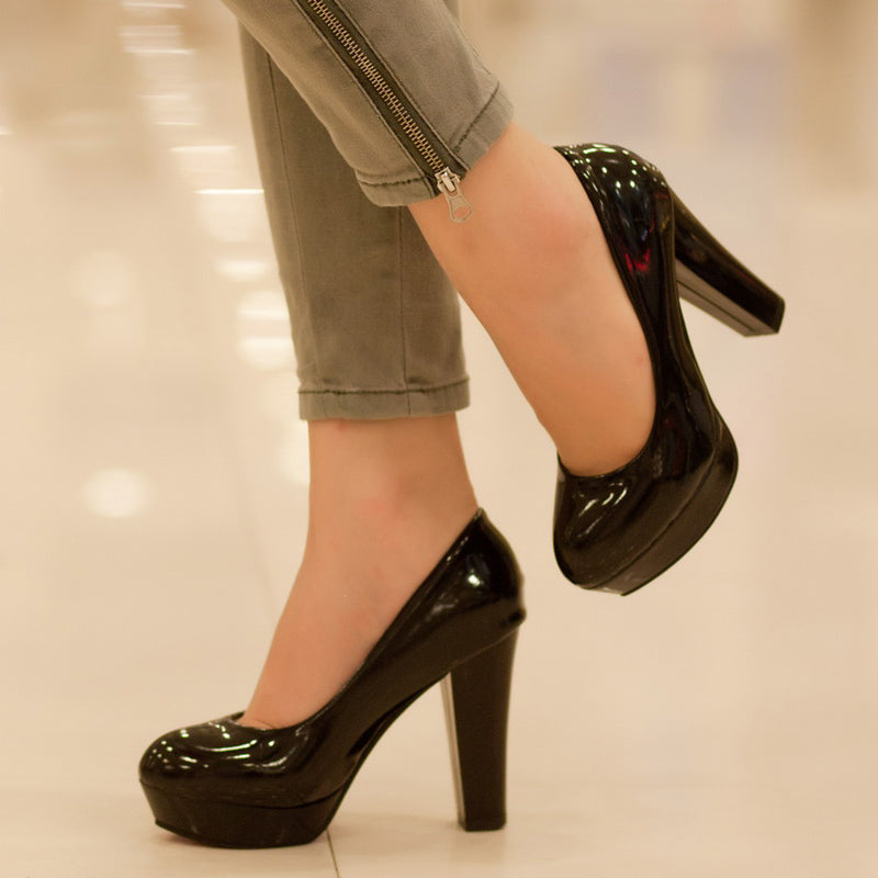 platform pumps shoes