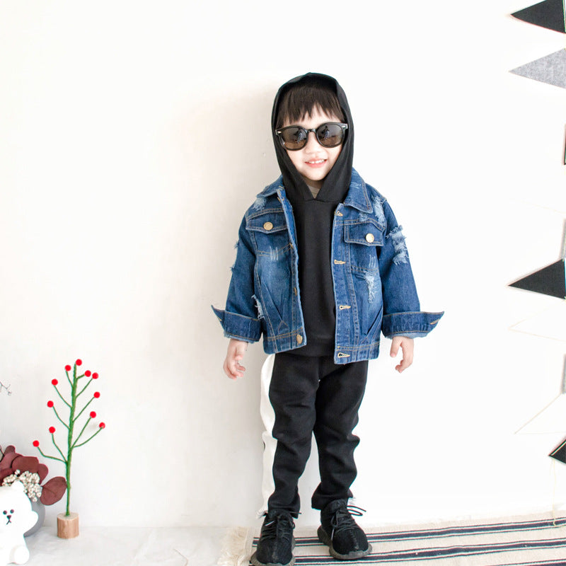 denim jacket infant boy