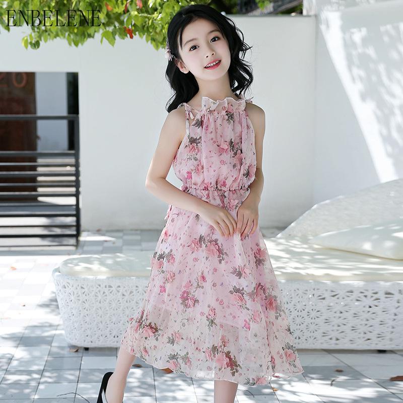 pink long floral dress