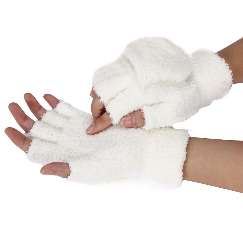 fingerless gloves mittens women's