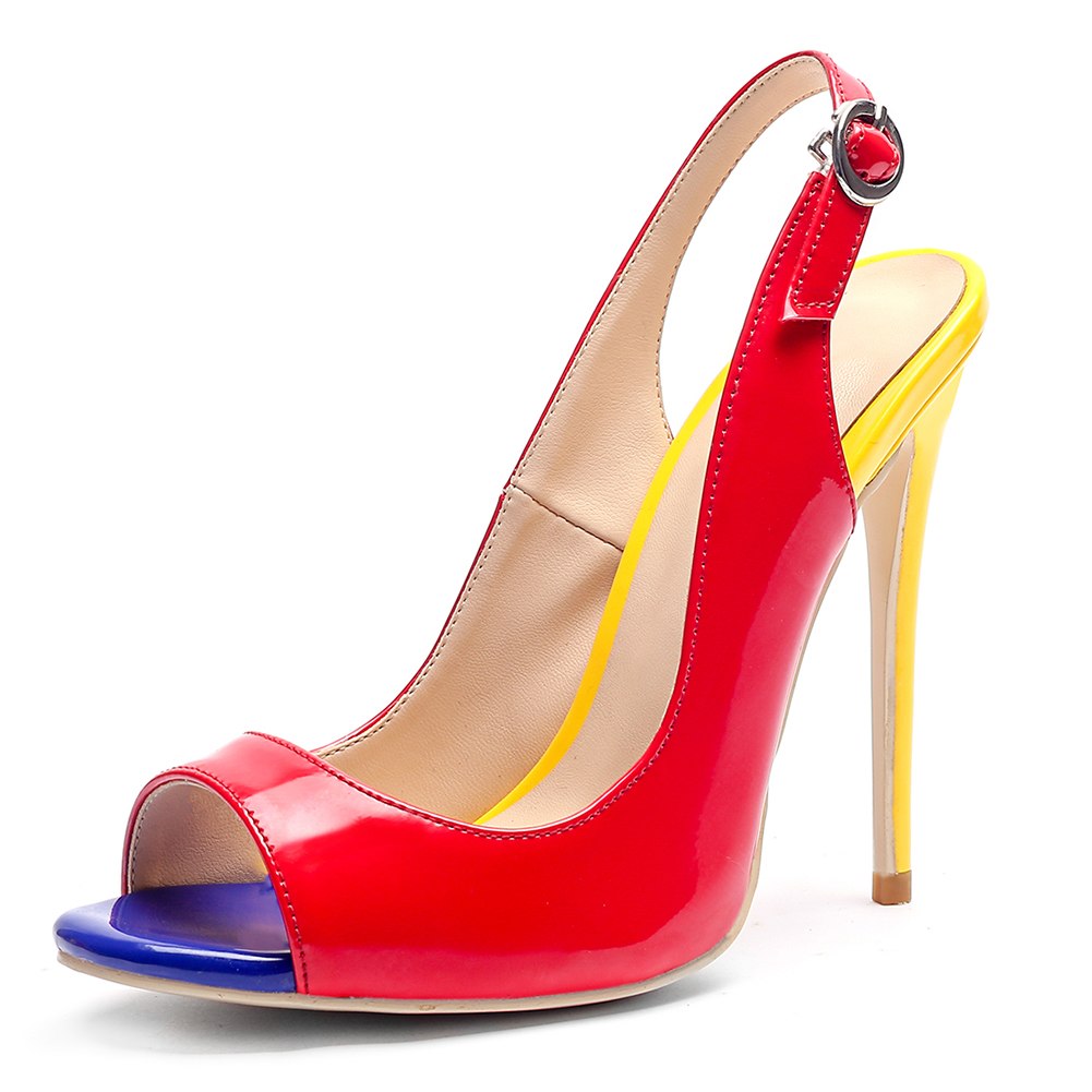 sandale peep toe