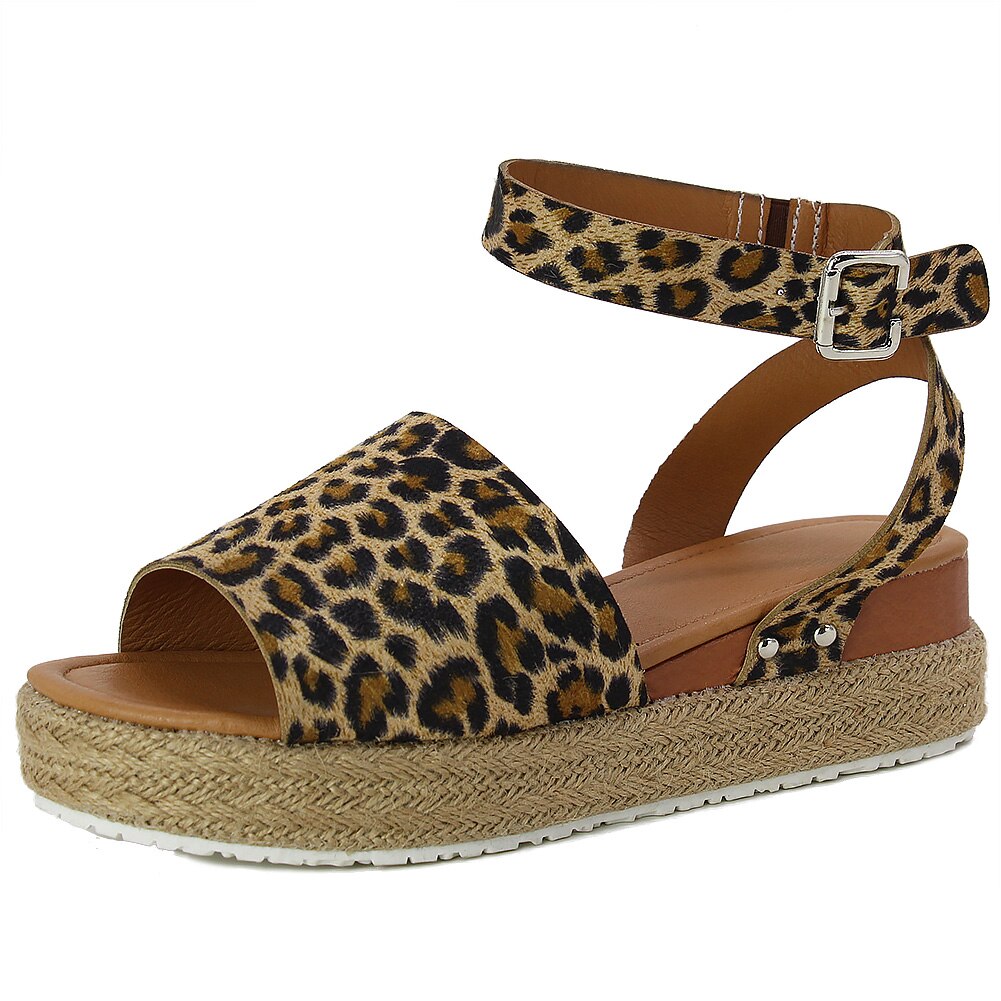 leopard summer shoes