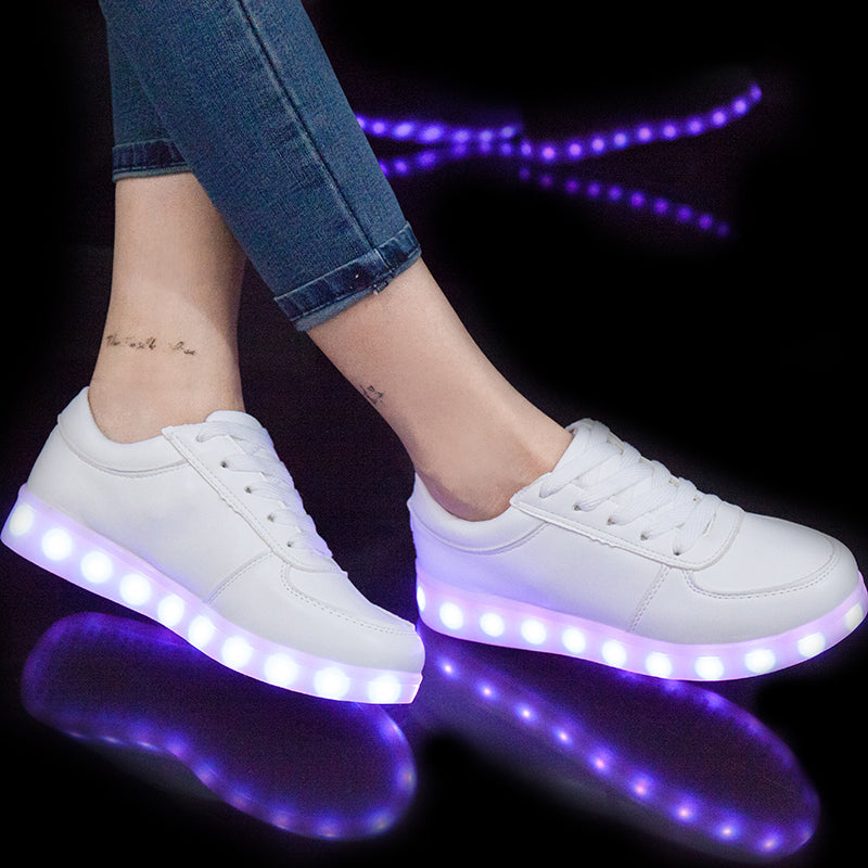 light and sole led shoes