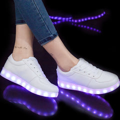glowing sole shoes