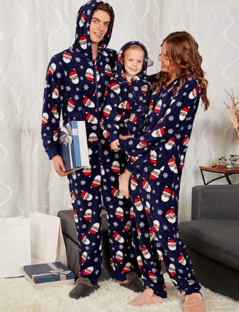 Family Matching Outfit Christmas Pajamas Mother Daughter Father