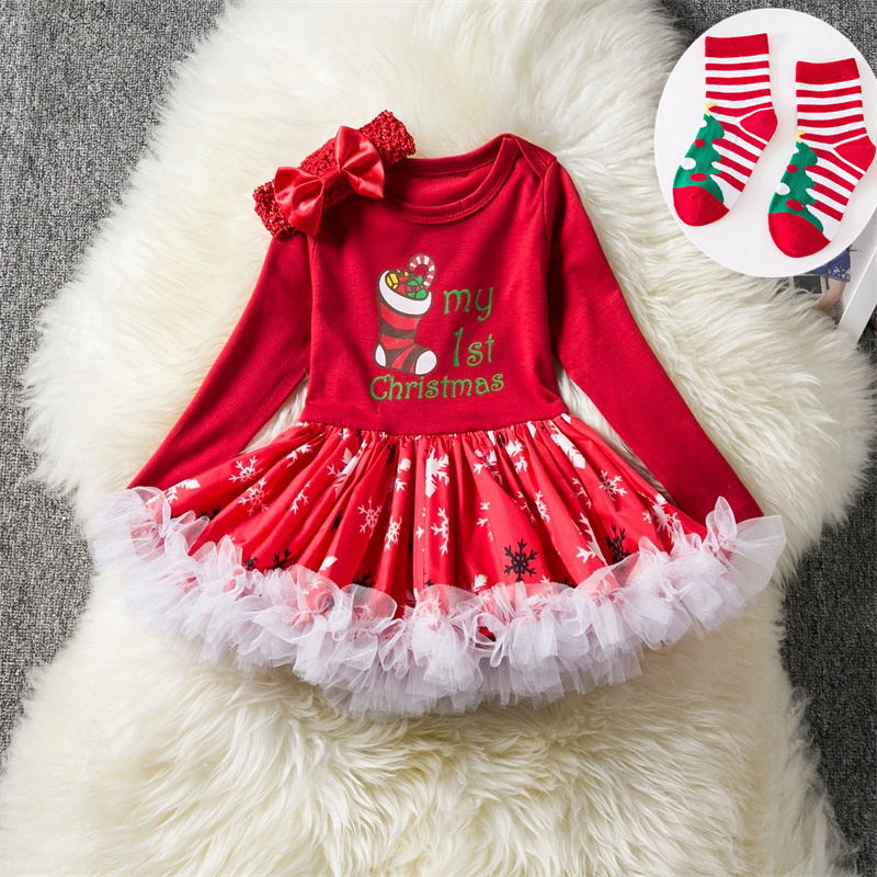 1st christmas dress