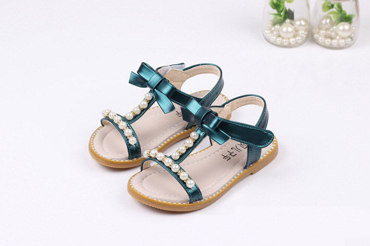 girls green dress shoes