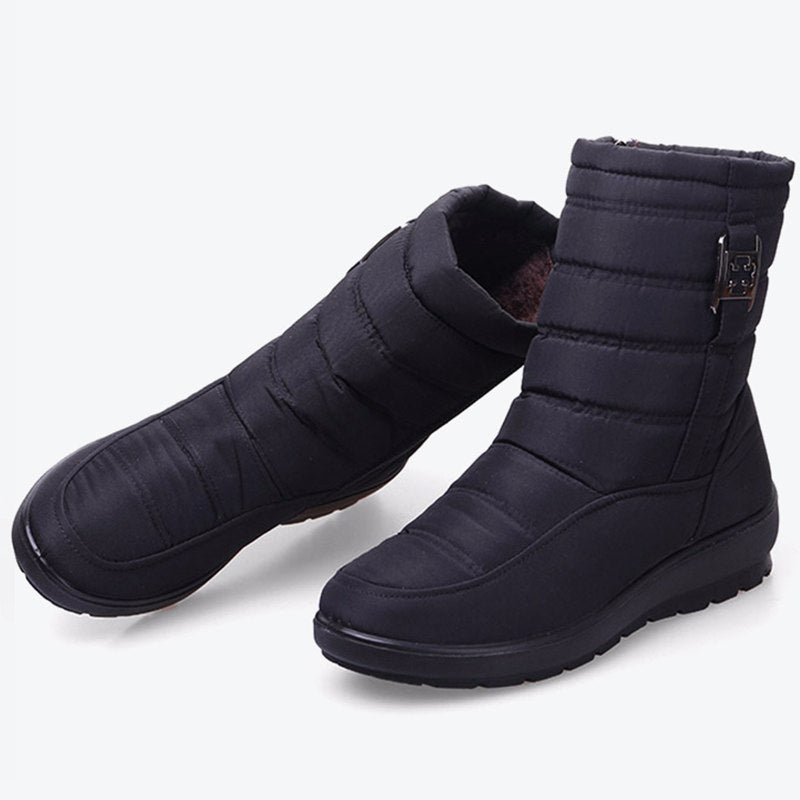 wedge snow boots waterproof