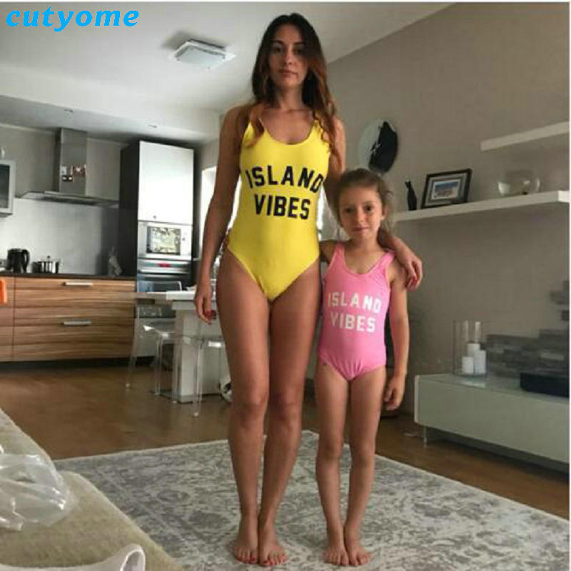 mum and daughter swimming costumes