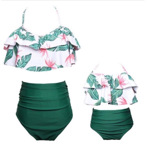 mom and baby girl swimwear