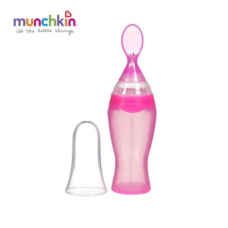 baby feeding bottles with spoon