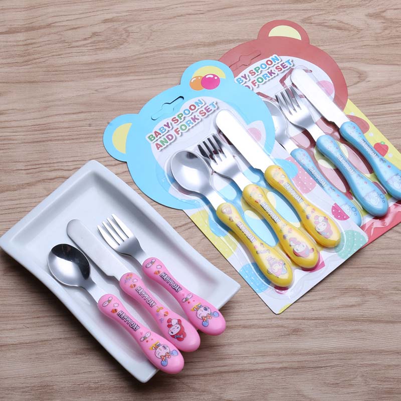 baby feeding spoon stainless steel