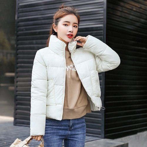 white warm coat