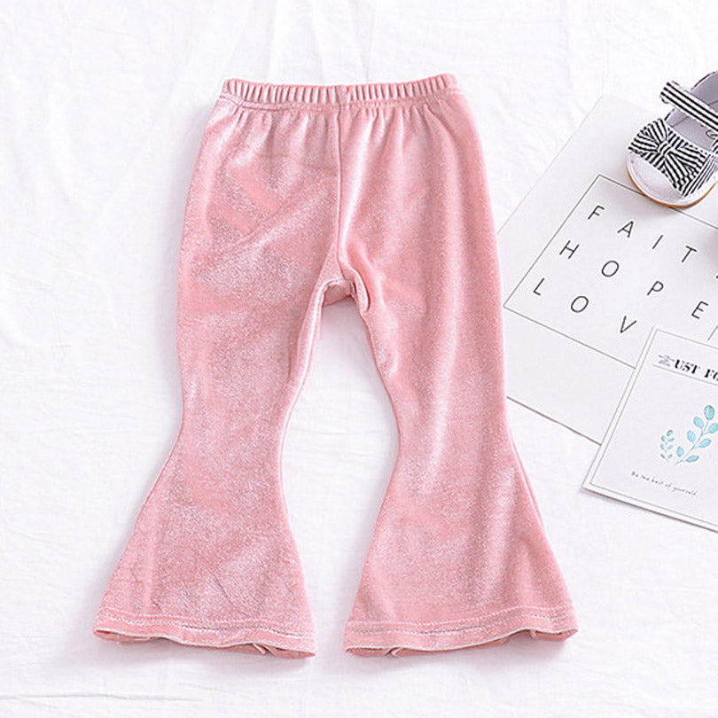 baby girl flare pants