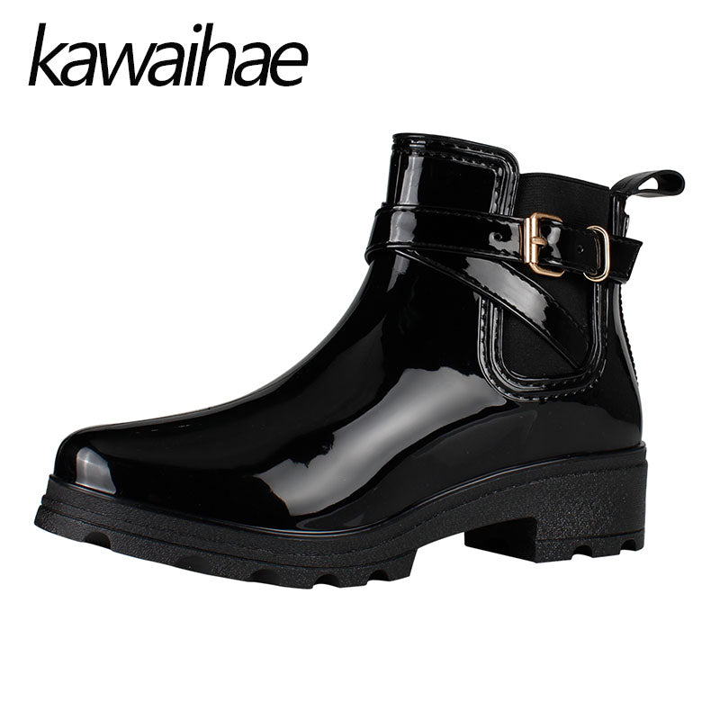 pointed toe rain boots womens