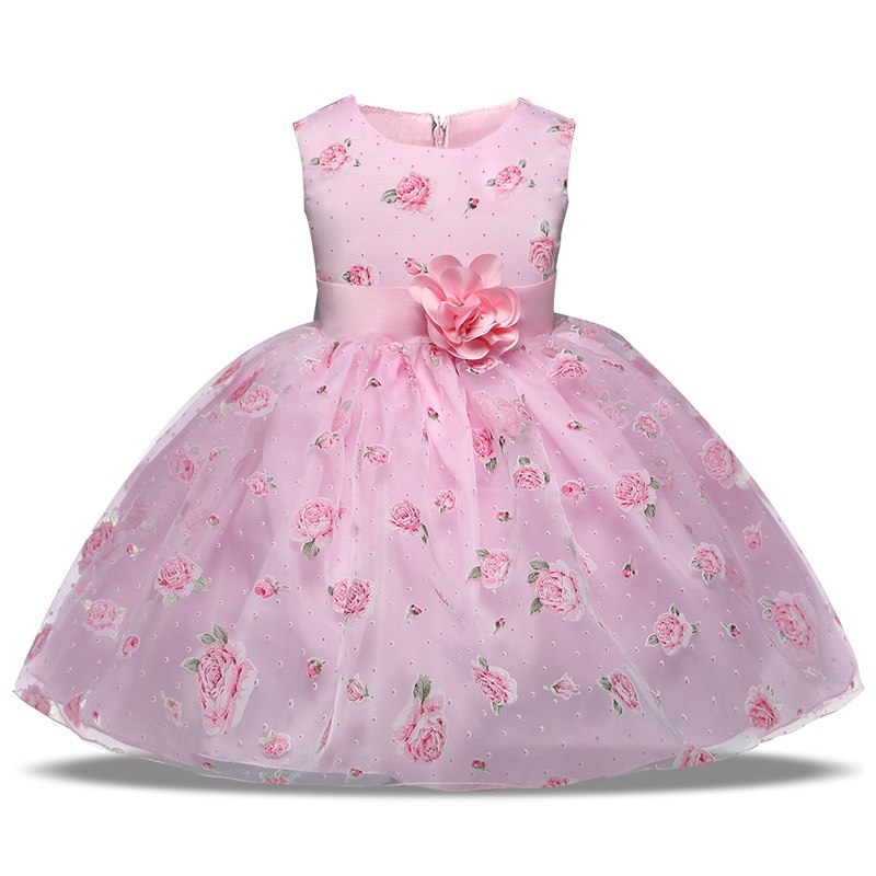 pink dress for children