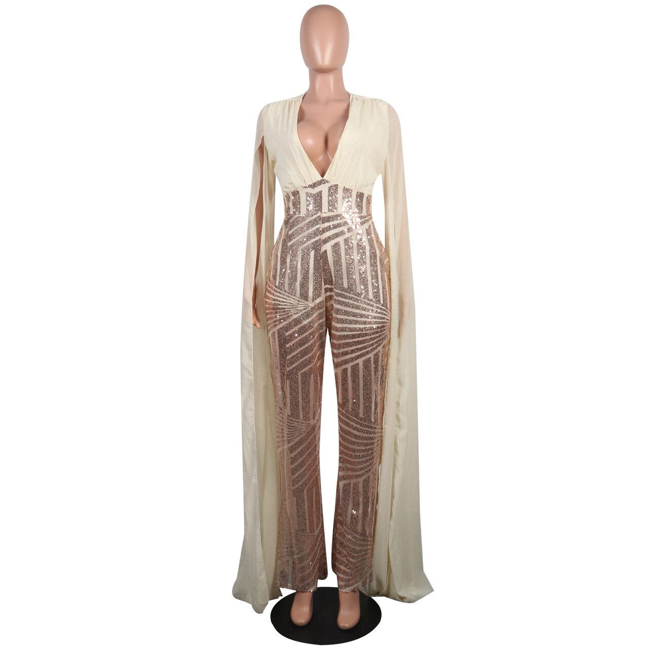 womens sparkly jumpsuit