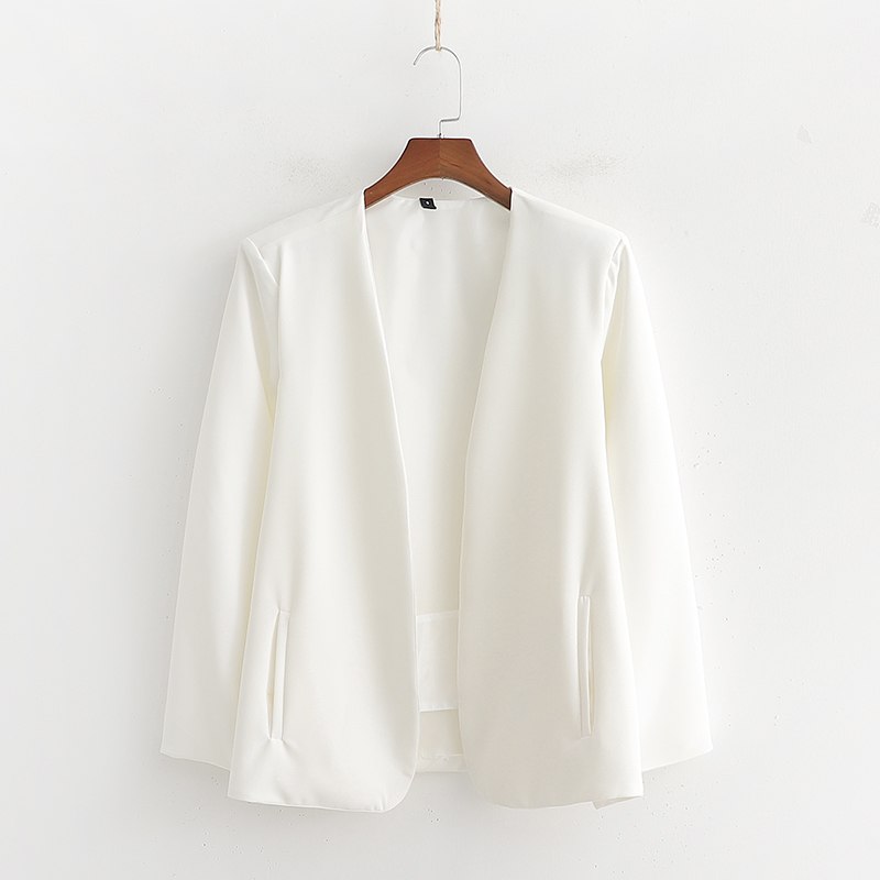 white casual jacket womens