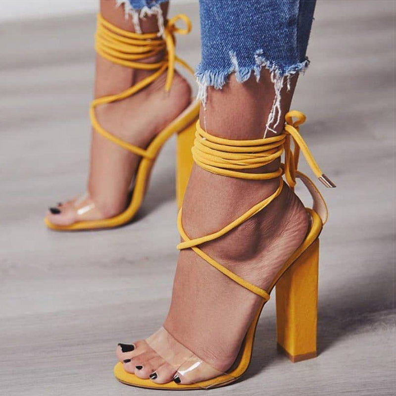 summer high heels