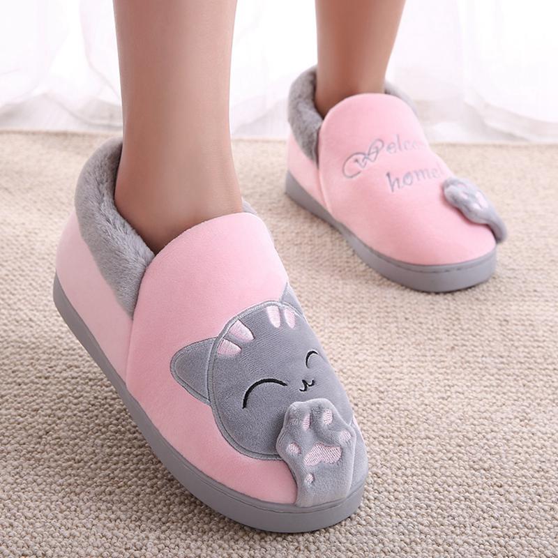 plush house slippers