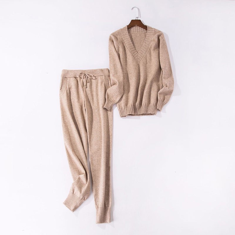 womens knit jogging suits