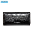 Women Wallets Genuine Leather Wallet Female Purse Long Coin Purses Holders Ladies Wallet Hasp Fashion Womens Wallets And Purses