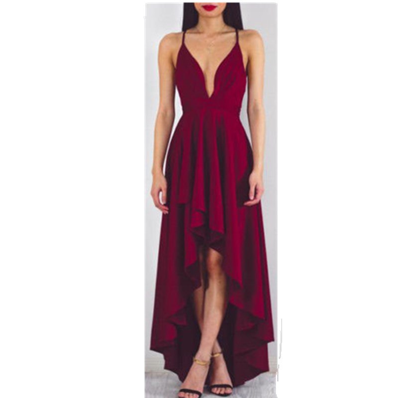 spaghetti strap maxi dress formal