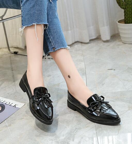 2018 Brand Shoes Woman Casual Tassel 