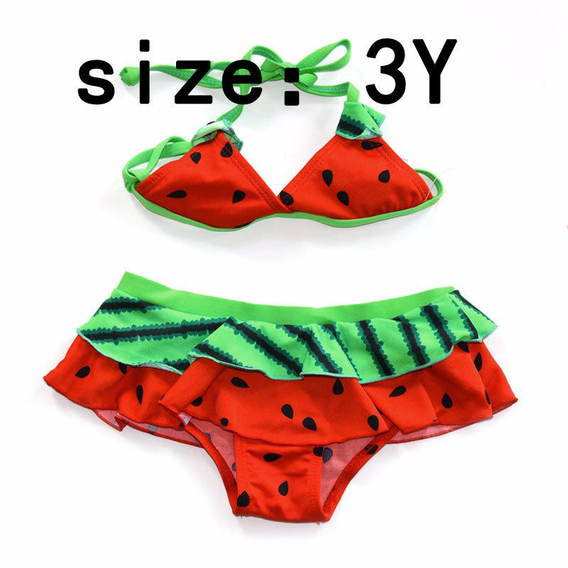 girls watermelon bikini