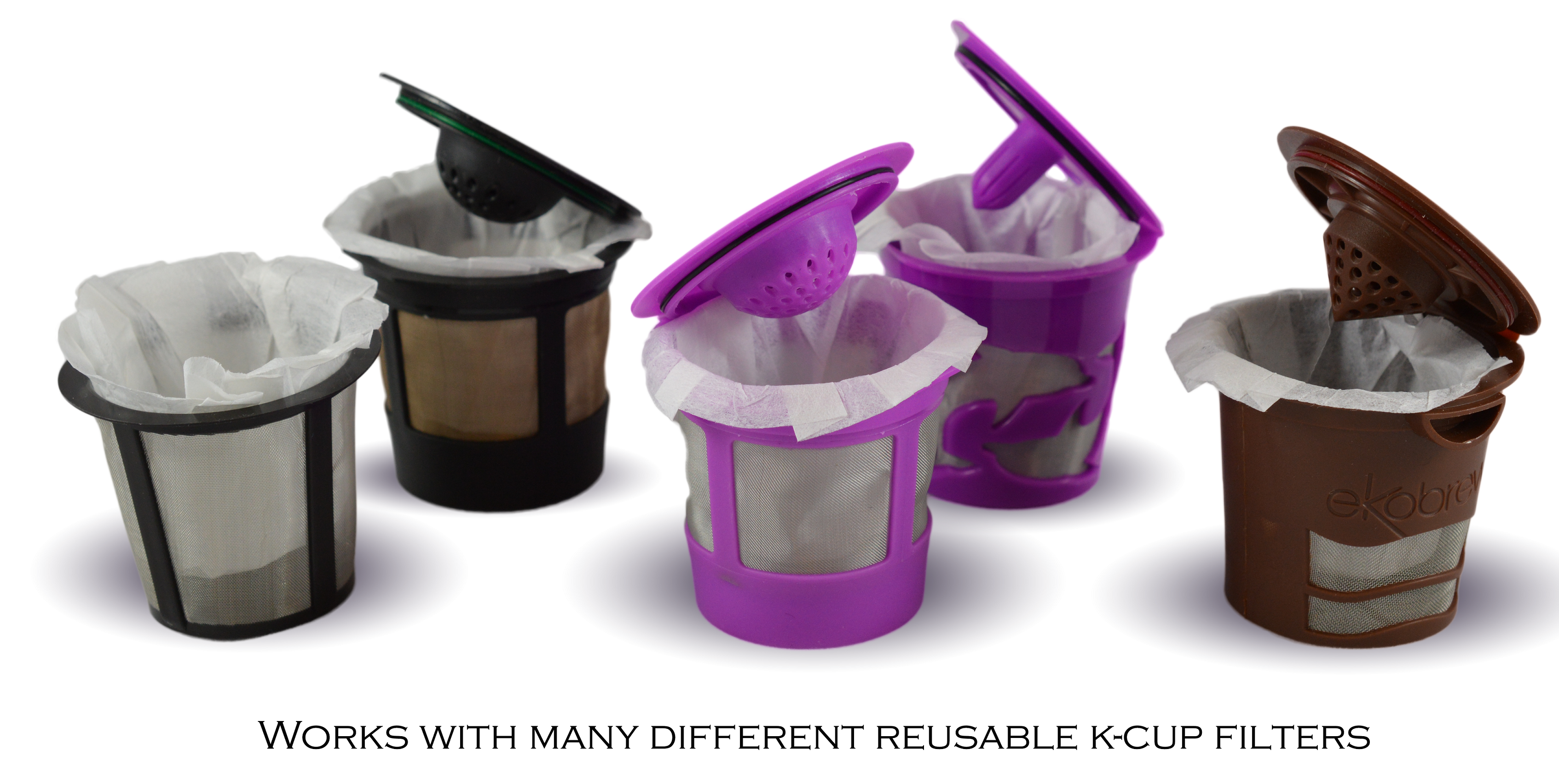 canFly 4 Reusable K-cup Coffee Filters for ALL Keurig 1.0 and Keurig 2 –