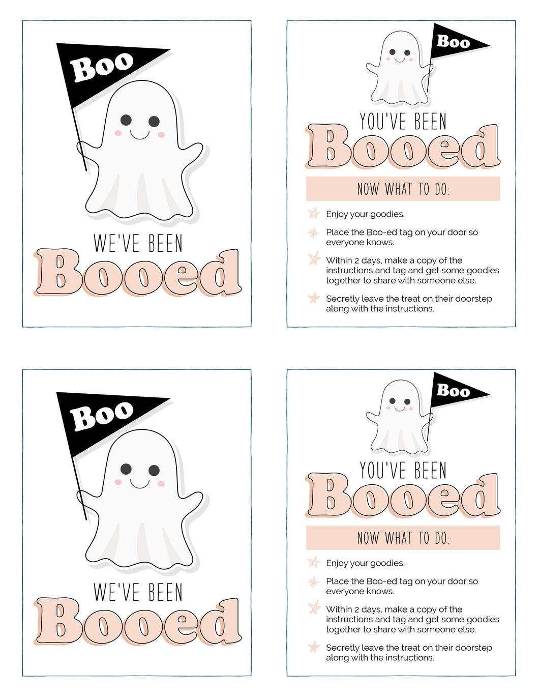 You #39 ve Been Booed Printable Party Hop Shop