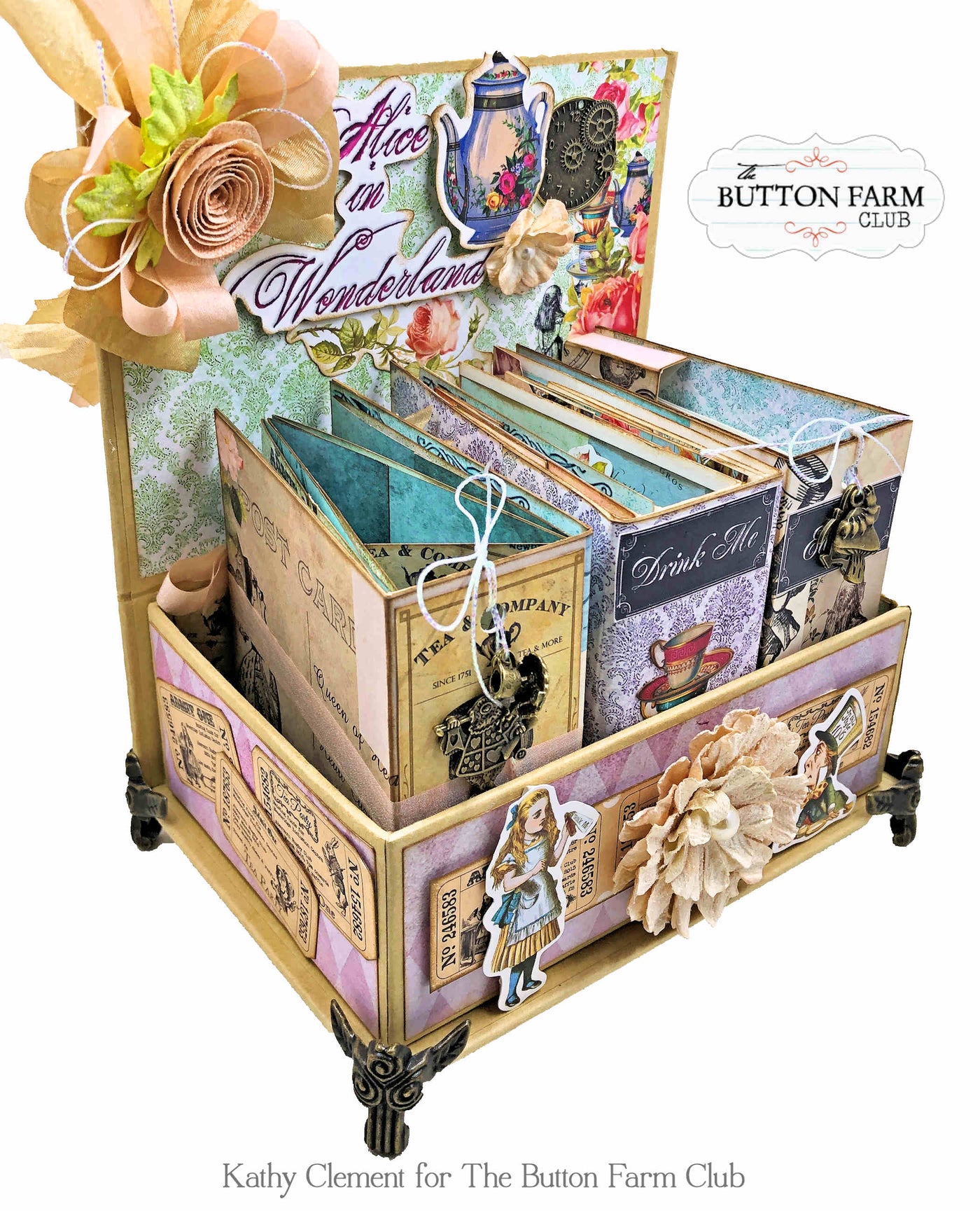 Stamperia Garden Party in a Box Tutorial - Kathy by Design