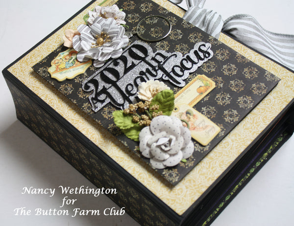 Stamperia Music Mini Album by Nancy Wethington ~ Digital Tutorial – Button  Farm Club