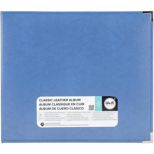 Classic Leather Ring 12X12 (Scrapbook) Album- Kiwi - 633356609162