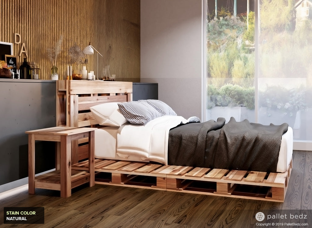 Pallet Bed For Twin Size Mattress The Pallet Beds Co