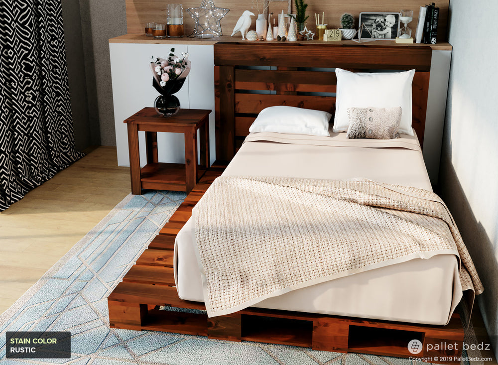 Pallet Bed For Twin Size Mattress The Pallet Beds Co