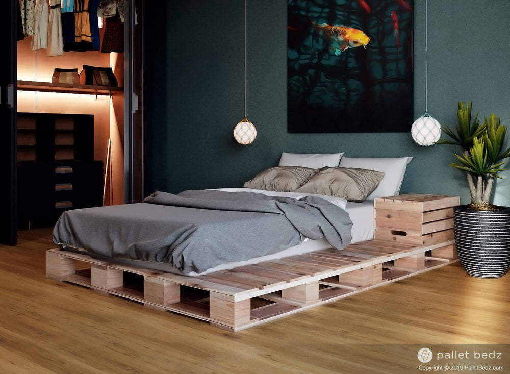 grens Imperialisme hoofd The Twin Size Platform Pallet Bed - The Pallet Beds Co.