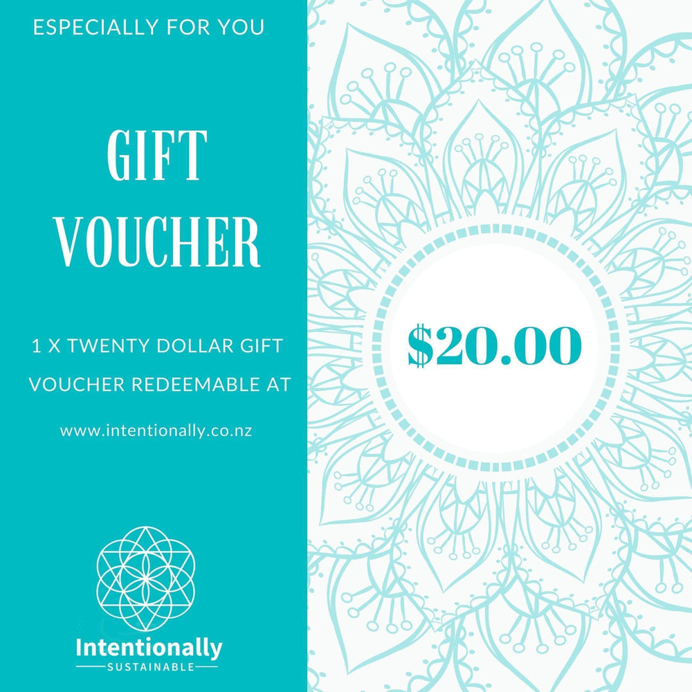 Intentionally Sustainable Ltd Intentionally Sustainable Eco Gift Card $20.00 NZD