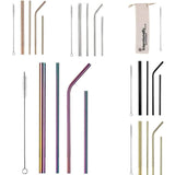 Intentionally Sustainable Ltd Stainless Steel Reusable 304 Food Grade Drinking Straws